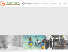 Tablet Screenshot of adapta.com.mx